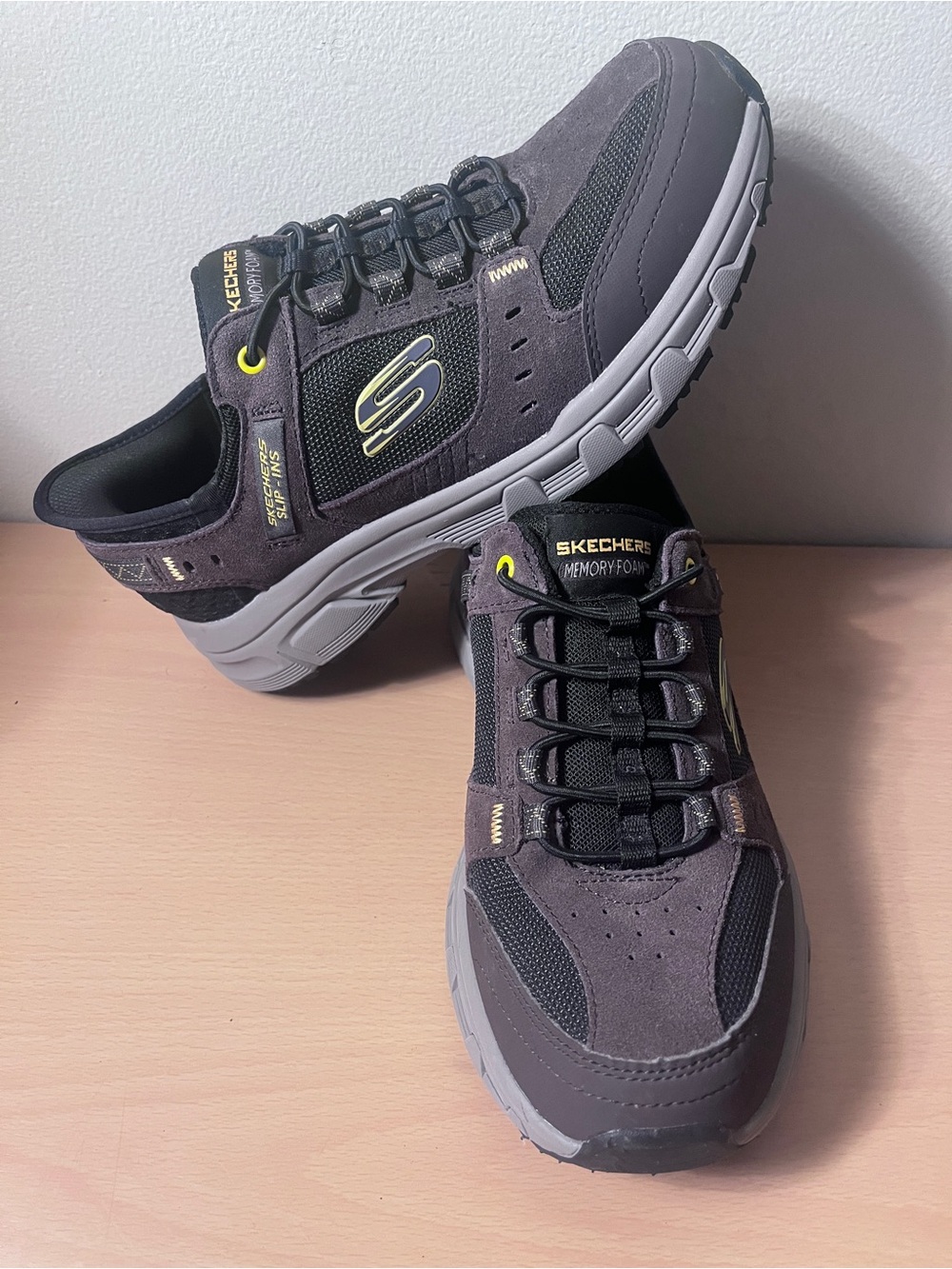 Skechers Men's Slip-ins Relaxed Fit Oak Canyon Shoes Size 7.5 Extra Wide Width